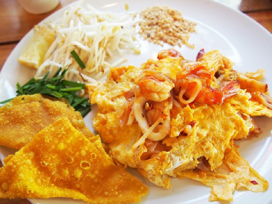 Köstliches Thailändisches Gericht so wie es das bei Vipadas in Beckum ist.